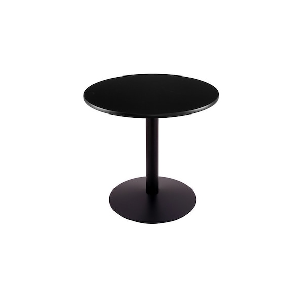 30" 214 Black Table, 24" dia. Top